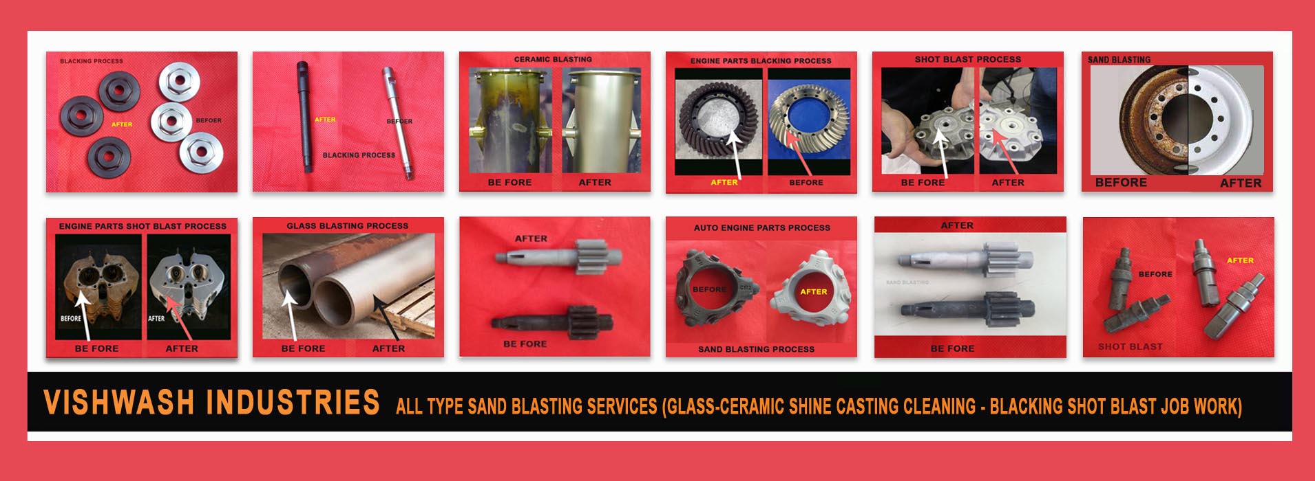 Sand Blasting Services Jobwork Rajkot